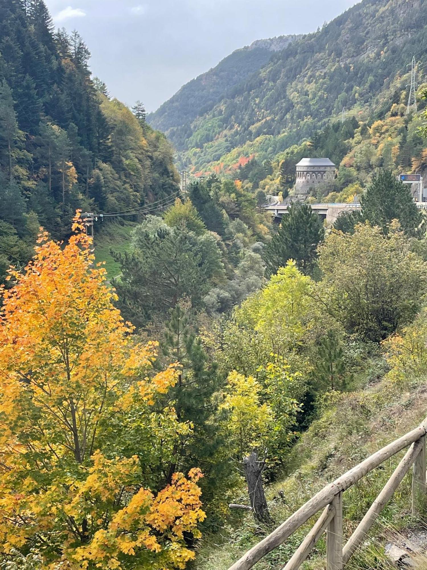 Calmfranc Atico Abuhardillado Con Vistas Al Rio Y La Montana Avistamiento De Ciervos En Canfranc Pueblo Dış mekan fotoğraf